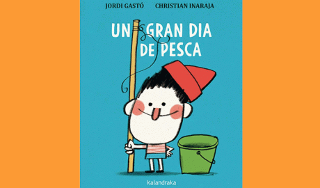 Portada del llibre infantil "Un gran dia de pesca"