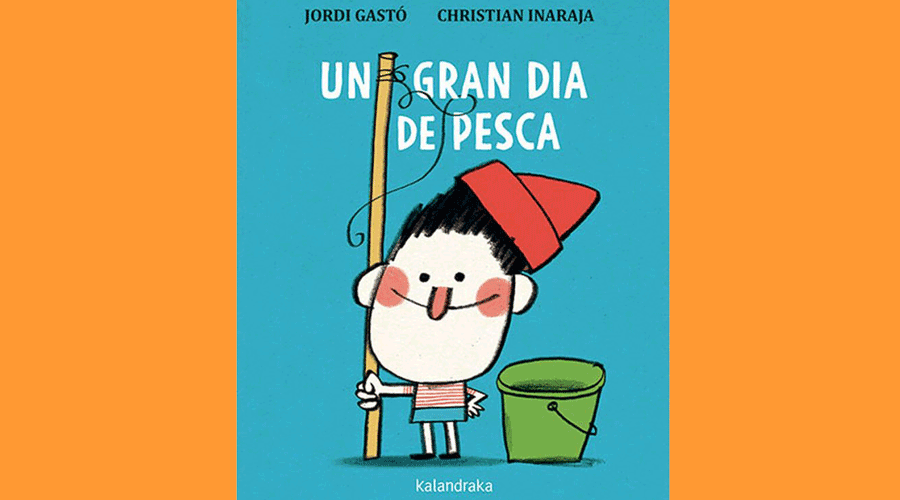 Portada del llibre infantil "Un gran dia de pesca"