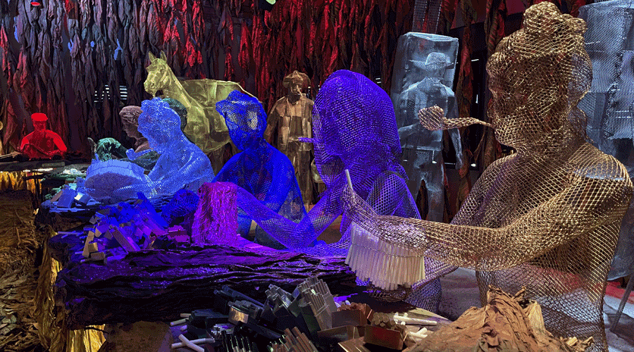 Una de les obres exposades a l'ANDART