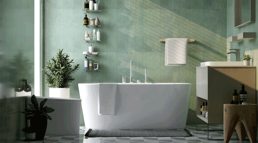 Un bany ben decorat (iStock)