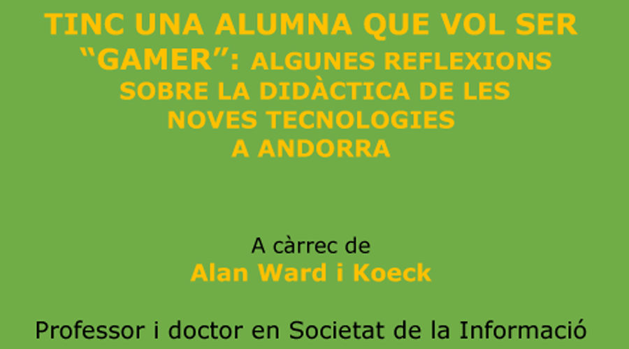Cartell anunciant la conferència del doctor Alan Ward i Koeck (SAC)