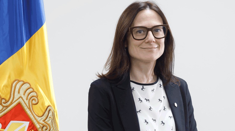 La ministra de Justícia i Interior, Ester Molné (SFGA)