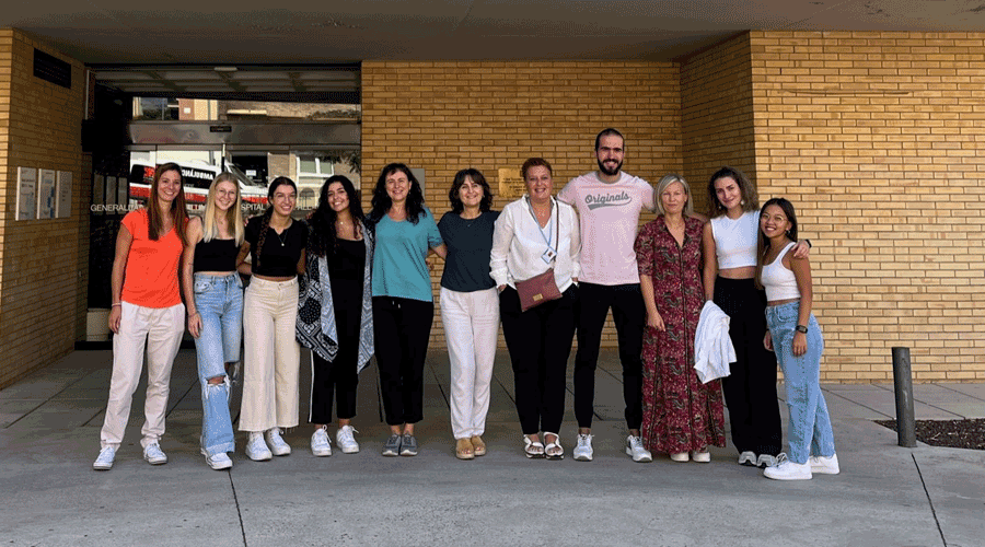 Estudiants del Grau en infermeria de la FIF de la UdL fent el curs a l'Alt Pirineu i Aran (Salut.cat)