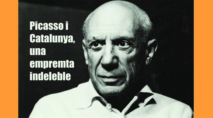 Cartell de l'exposició sobre Picasso a la Seu