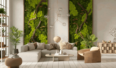 Un jardí vertical a casa