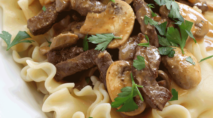 Pasta amb xampinyons (Getty images)