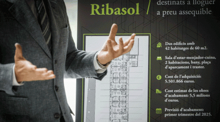 Projecte per a la creació d'habitatge de lloguer a preu assequible a Ribasol