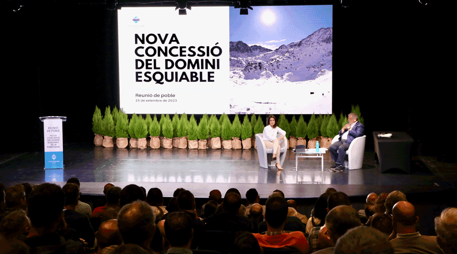 Reunió de poble celebrada aquest dilluns a Encamp (Comú)