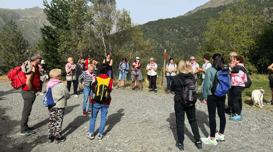 Els participants de la sortida programada per a la gent gran (SFGA)