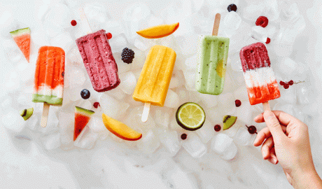 Una varietat de gelats més saludables