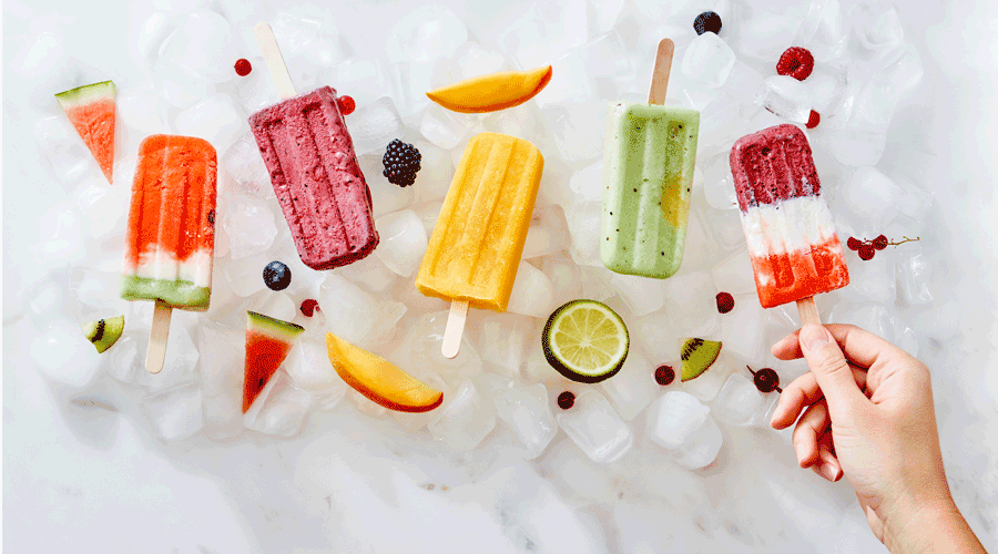 Una varietat de gelats més saludables (Getty images)