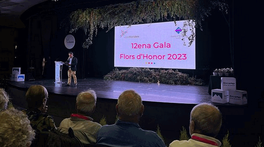Imatge de la 12a Gala Flors d'Honor 2023 (J. Barrera/RàdioSeu)