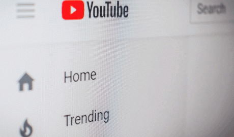 Una pàgina de YouTube