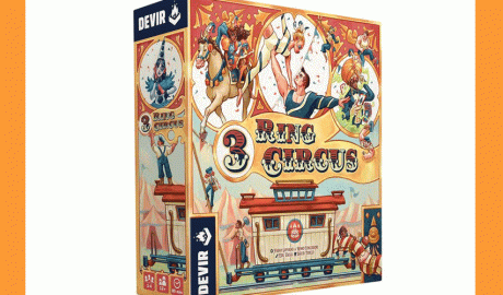 Caixa del joc de taula 3 Ring Circus