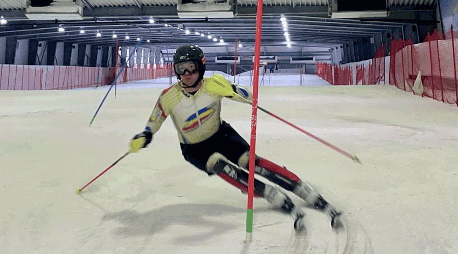Bartumeu Gabriel a l'indoor de Peer