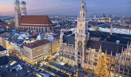 Vista de la ciutat de Munic