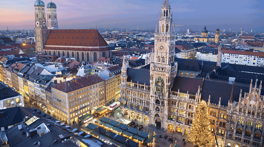 Vista de la ciutat de Munic (Getty images)