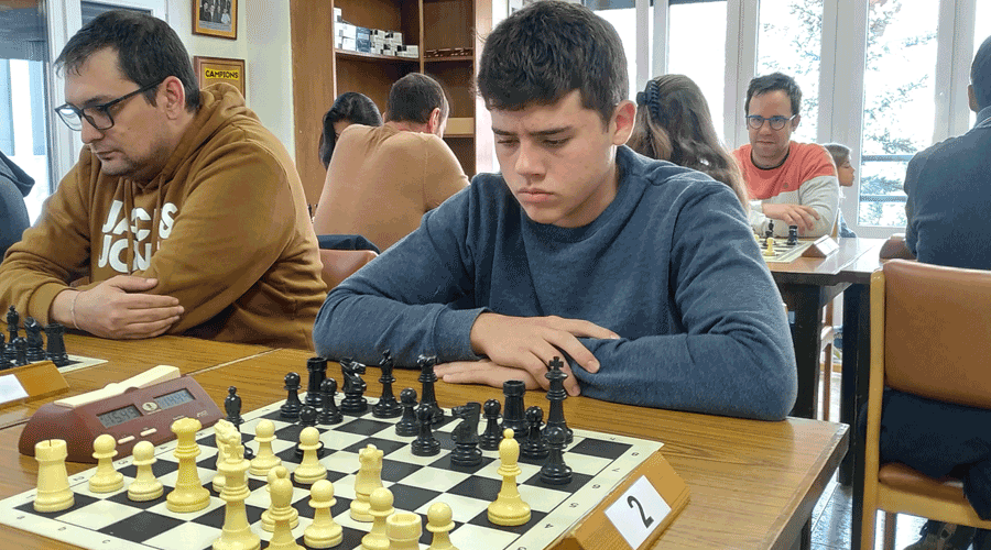 Serni Ribera, nou campió d'escacs d'Andorra (FEVA)