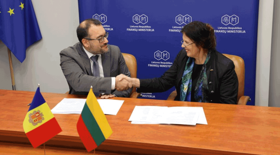Andorra i Lituània "segellen" l’Acord per a eliminar la doble imposició (SFGA)