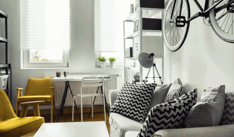 Un apartament de petites dimensions