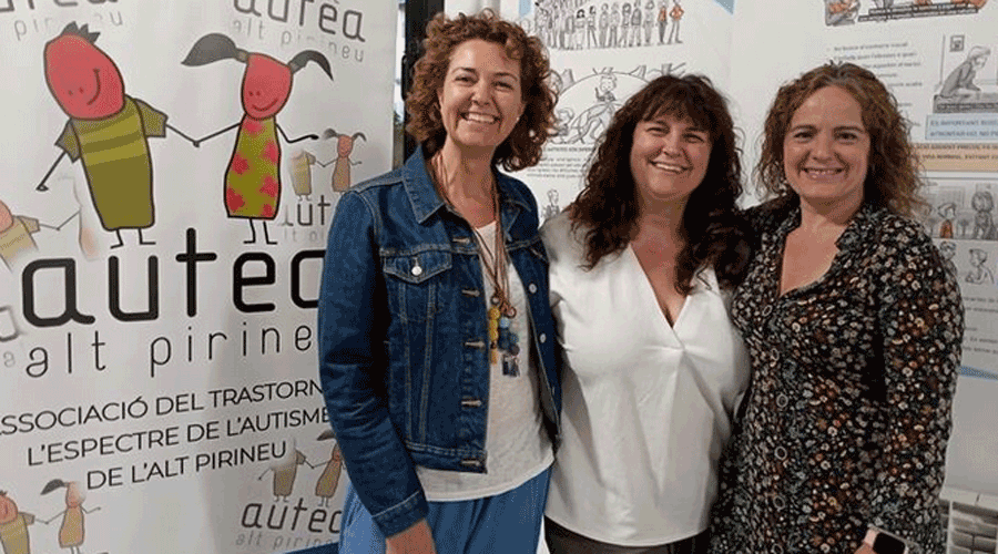Inauguració de l'exposició d'AUTEA Alt Pirineu sobre mites i realitats de l'autisme (@autea_alt_pirineu)