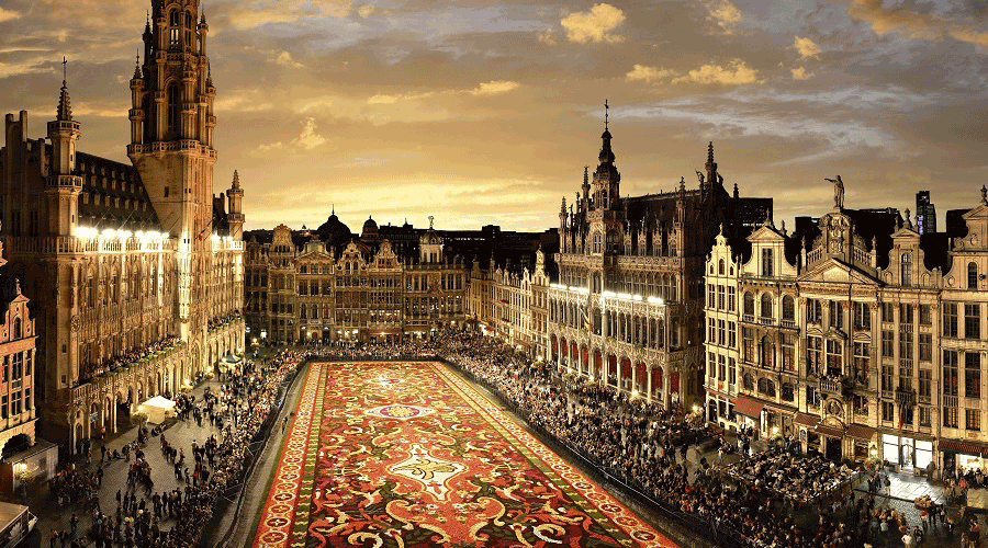 Espectacular imatge de la Gran Plaça de Brussel·les (Visit Brussels)