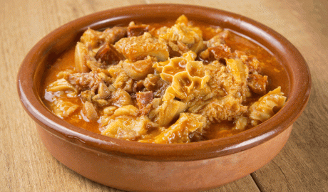 Una terrina de tripes a la madrilenya