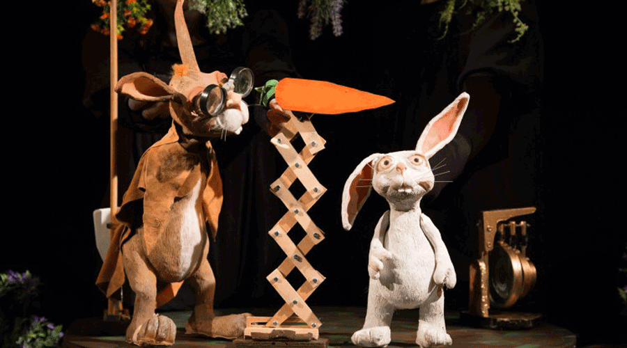 Imatge de l'espectacle infantil Cotó, de la companyia catalana Txo Titelles (Comú d'Andorra la Vella)