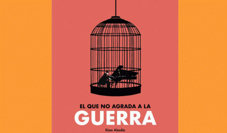 Coberta del llibre "El que no agrada a la guerra"
