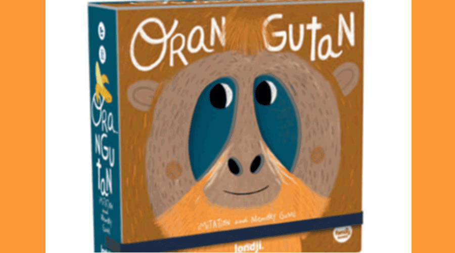 Caixa del joc de taula familiar Oran Gutan