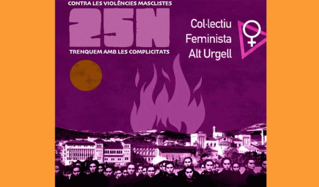 Cartell del Col·lectiu Feminista de l'Alt Urgell