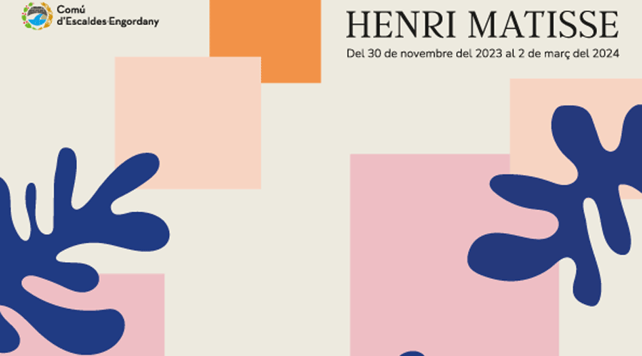 Cartell de l'exposició sobre Henry Matisse (comuee)