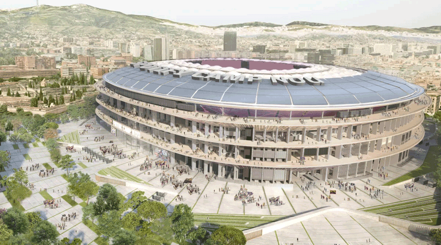 Simulació del Nou Camp Nou