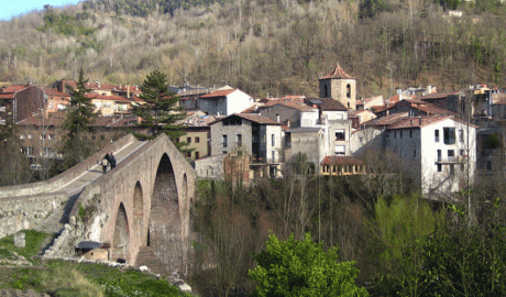 Panoràmica de Sant Joan de les Abadesses