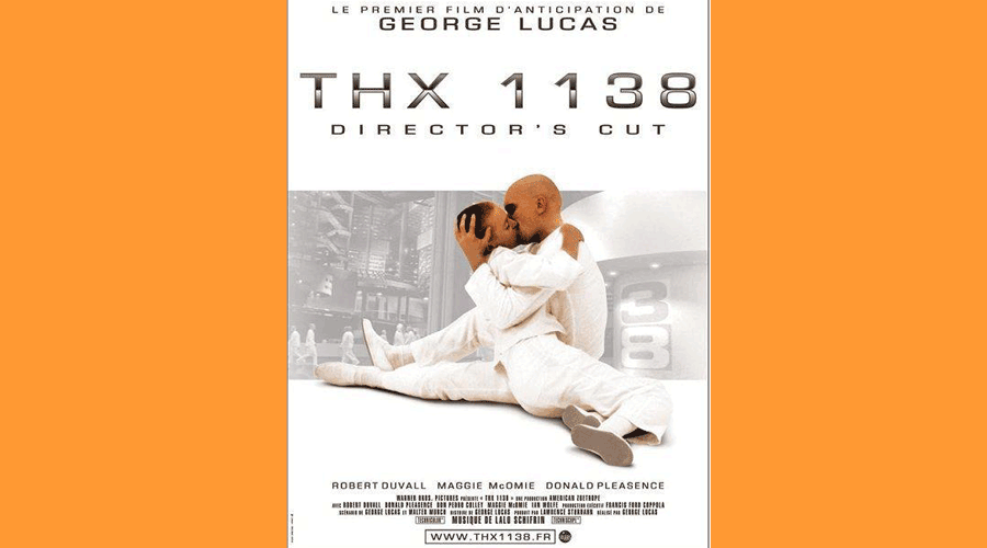Cartell de la pel·lícula "THX 1138", de George Lucas