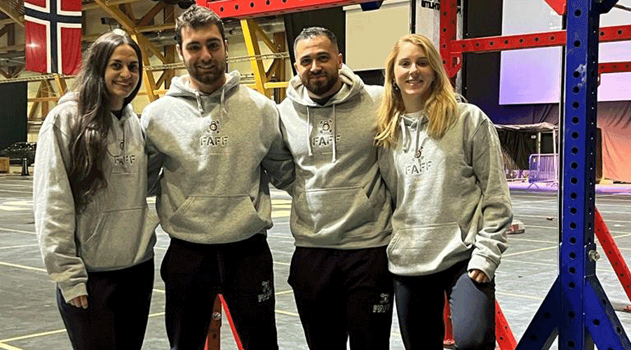 La delegació andorrana als Mundials de Functional Fitness, a Noruega (Andorra Functional Fitness)