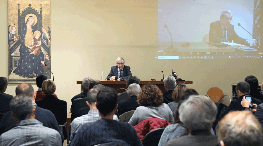 El ministre, Ladislau Baró, a les novenes Jornades de reflexió educativa de la Seu d’Urgell i d’Andorra (SFGA)