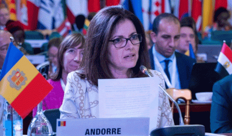 La ministra Imma Tor a la 44a Conferència ministerial de la Francofonia