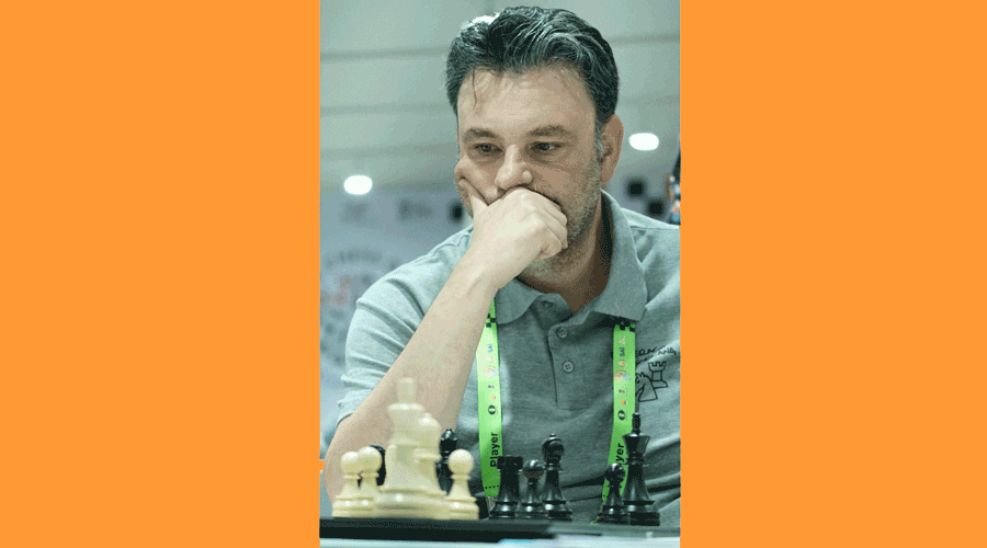 El Gran Mestre d’Andorra, Òscar de la Riva (2437 FIDE). Foto: FEVA