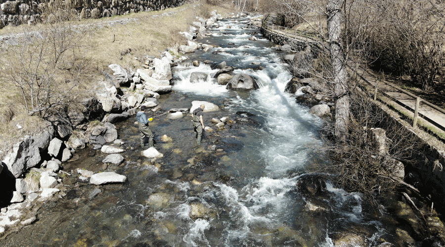 Un tram de riu andorrà (AR+I)