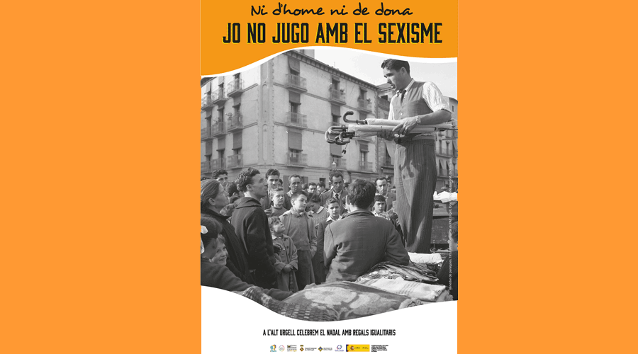 Un dels cartells de la campanya "Jo no jugo amb el sexisme" (CCAU)