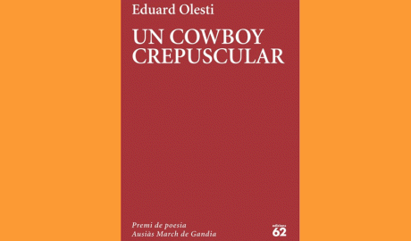 Portada del llibre "Un cowboy crepuscular", d'Eduard Olesti