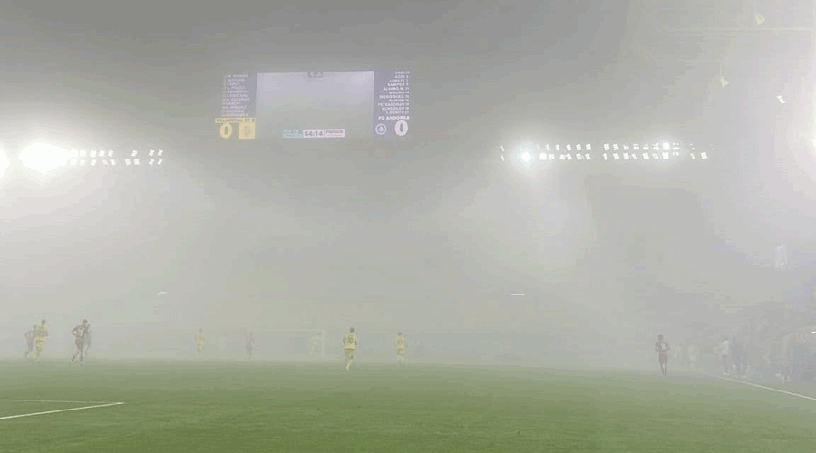 Sense gols però amb boira al camp del Madrigal (FC Andorra)