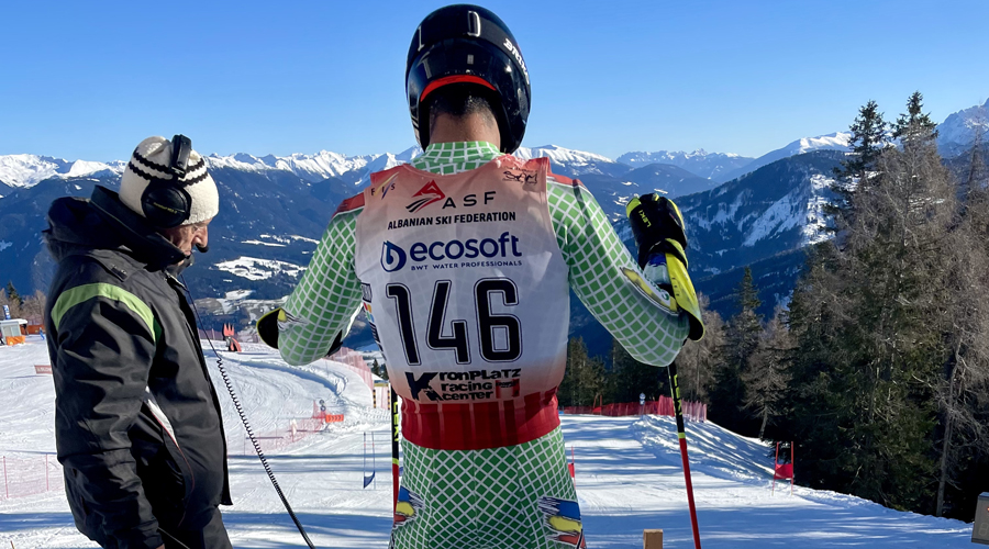 Àlex Rius, abans del gegant de dimarts a Kronplatz (FAE)