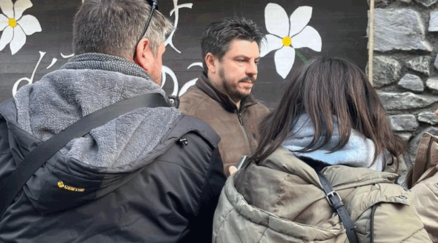 El número 8 de la llista massanenca, Amb Seny, Enric Garcia (PS)