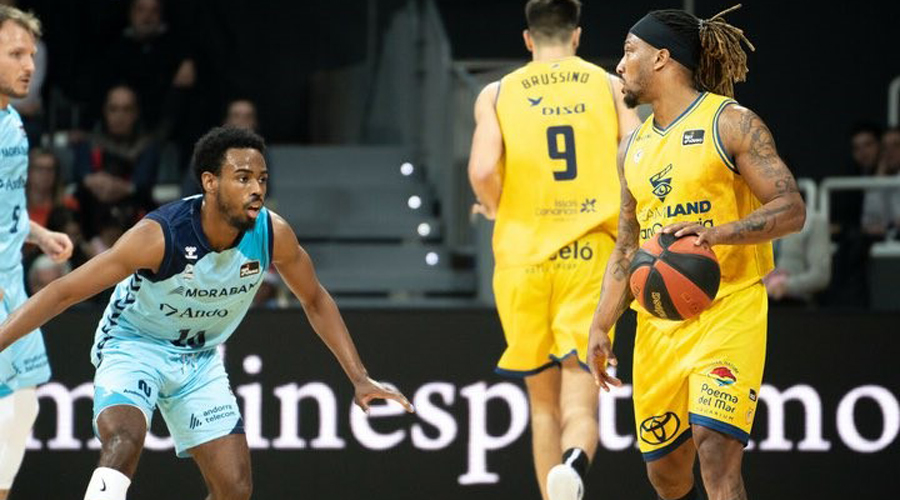 Imatge del BC Andorra 77 - Gran Canaria 98 (acb Photo / D. Catalán)