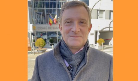 El candidat d'Unió Laurediada, Josep Majoral