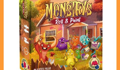Coberta del joc "Monstrys. Roll & Paint