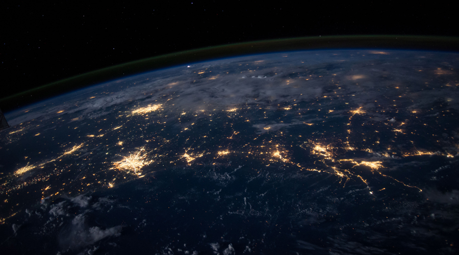 Vista aèria i parcial de la Terra (NASA - Unsplash)