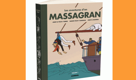 Coberta del llibre de "Les aventures d'en Massagran"